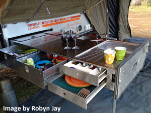 Camper Trailer Storage Ideas